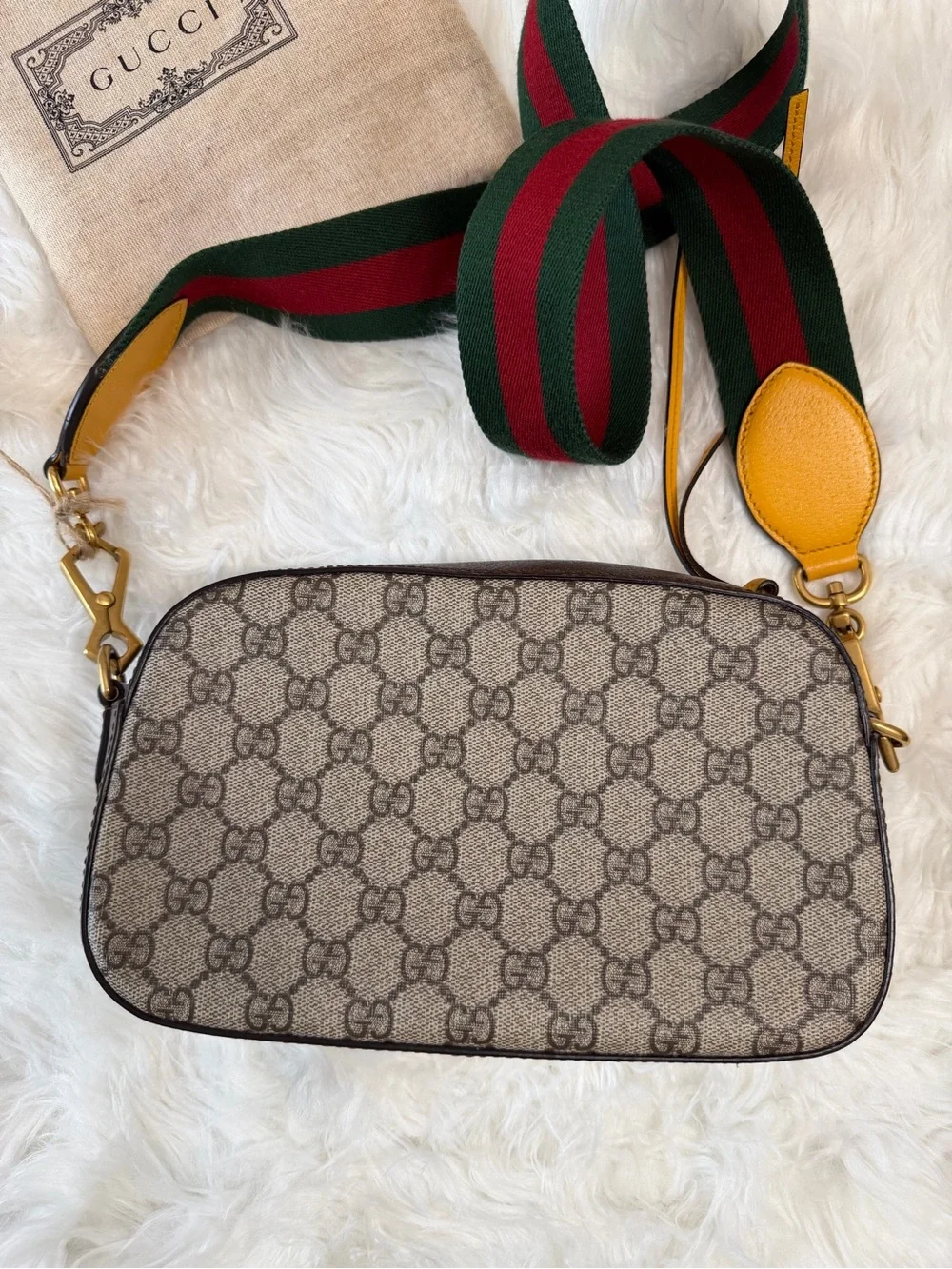 GUCCI NEO CAMERA GG SUPREME MESSANGER BAG - Picture 10 of 11